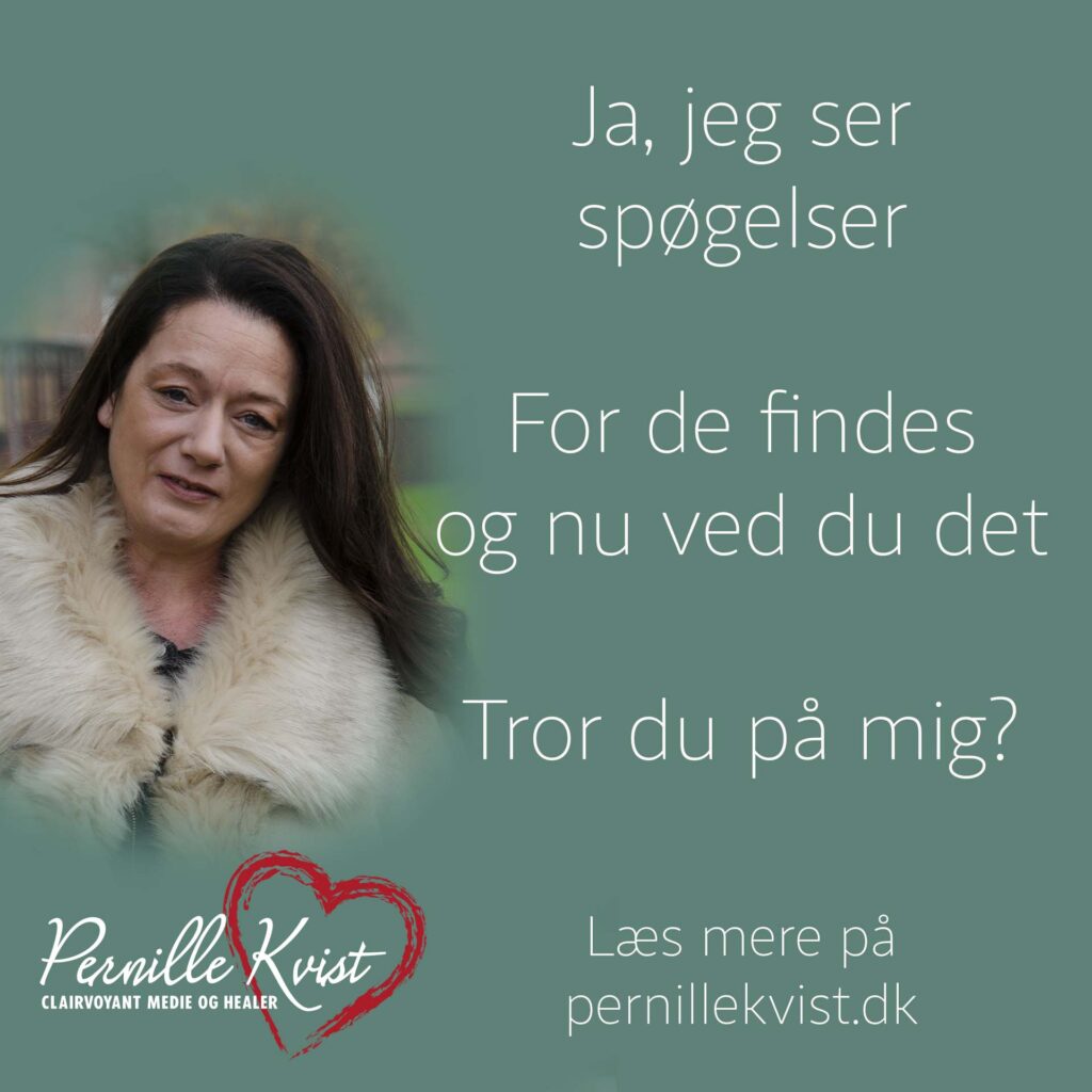 Pernille Kvist - ja jeg ser spøgelser