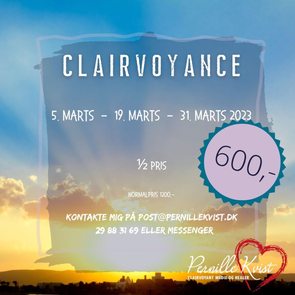 Clairvoyancedage marts 2023 - feed 1