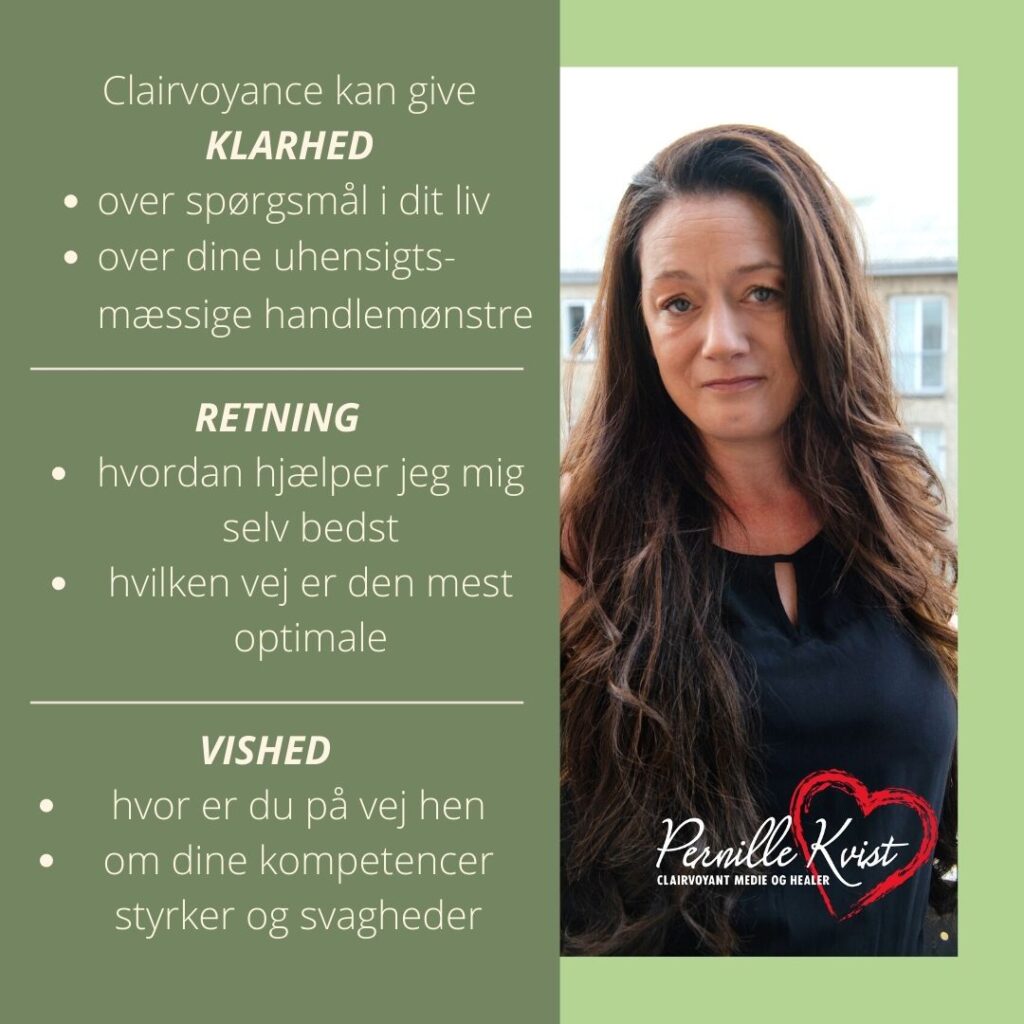 Clairvoyance - klarhed - retning - vished - feed
