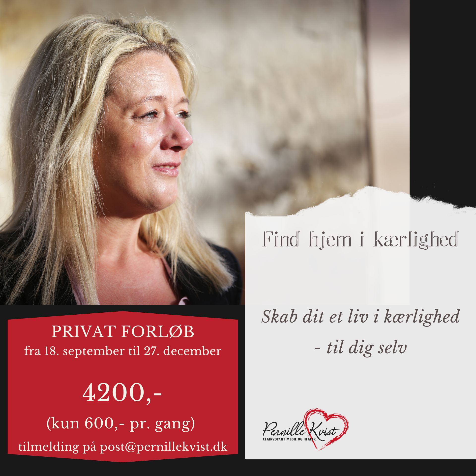 Pernille Kvist - Find Hjem i Kærlighed - Privatforløb - insta feed 4